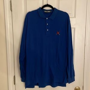 Vintage Polo Golf by Ralph Lauren Long Sleeve Polo Shirt.